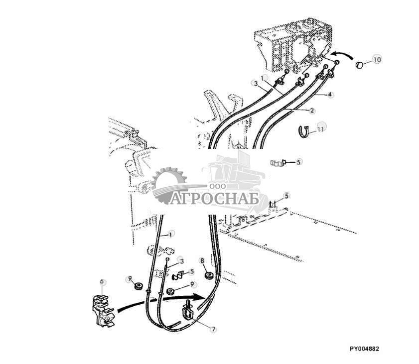 КАБЕЛИ УПРАВЛЕНИЯ ДЛЯ ОТОПИТЕЛЯ И КОНДИЦИОНЕРА ВОЗДУХА 